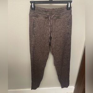 Lululemon Jogger Pants Purple Wool Blend Stretch